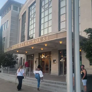 Front of Harrison Opera House