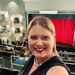 Balcony section during intermission