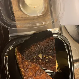 Burnt cornbread: now y&apos;all know y&apos;all wrong for this