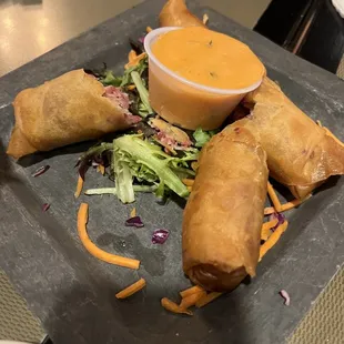 Rueben Reuben Spring Rolls