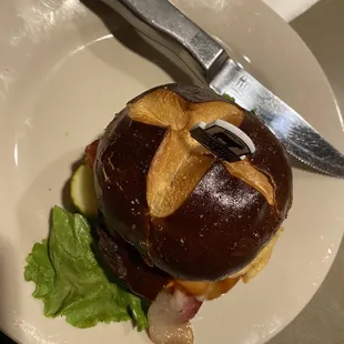 Cowboy burger - ask for crispy bacon!
