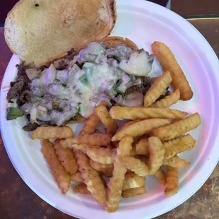 Philly with fries