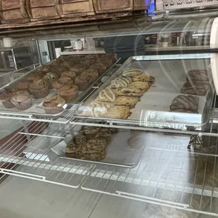 Bakery and pastries case