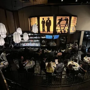 Bar area