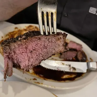 Overcooked Izzy Ribeye Steak