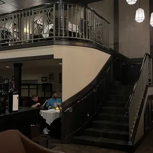 Upstairs