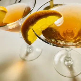 Blood orange cocktail