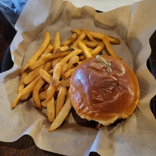 Pulled pork sandwich.  So tender!! My server was energetic and quick. Thumbs up to CeeCee!!!