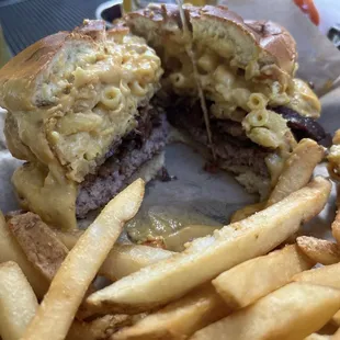 Mac and Cheese Burger