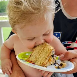 Colby's first birthday celebration at Harry Myers Park