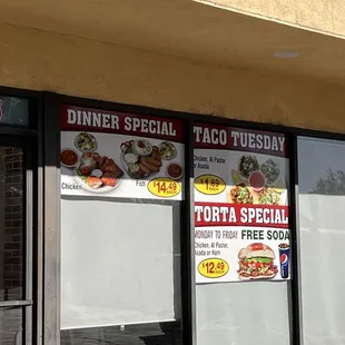 Taco Tuesday special $1.69