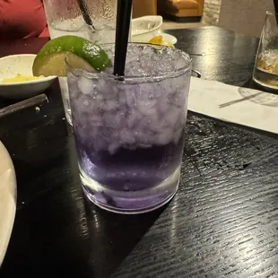 Lavender gin and tonic