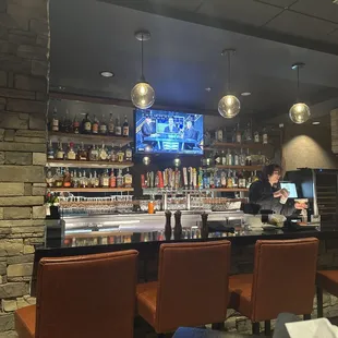 Bar area