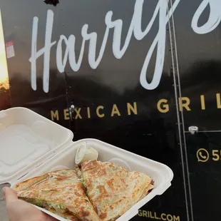 Harry's quesadilla