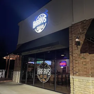 Outside of restaurant