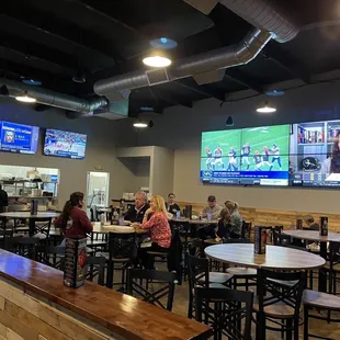 Inside of restaurant