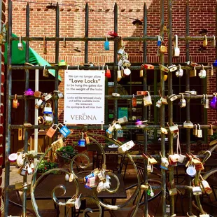 No love locks anymore!!  6/23/18
