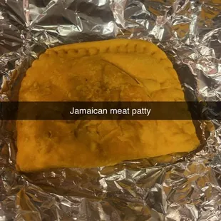 Jamaican meat Patty