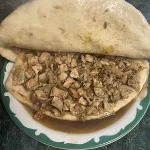 Jerk Chicken Roti