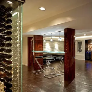 Basement Wine Cellar with Interior Trends