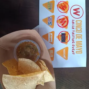 Best Salsa at the Westport Salsa tasting!