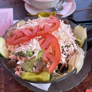 Half size Greek salad