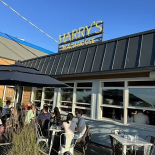 outside dining area