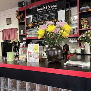 Counter area