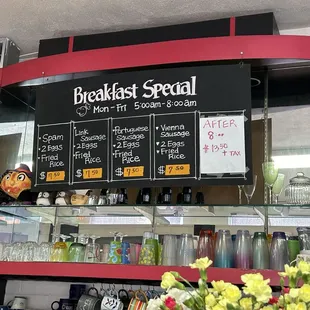 Breakfast specials 5/15/24