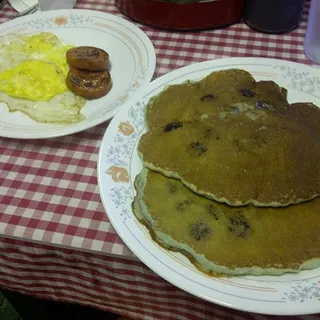 2 Blueberry Pancake