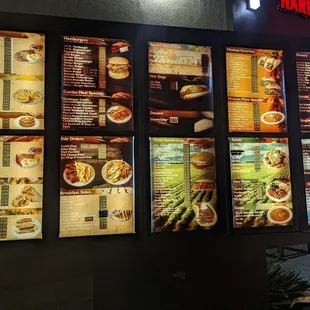Drive-thru Menu