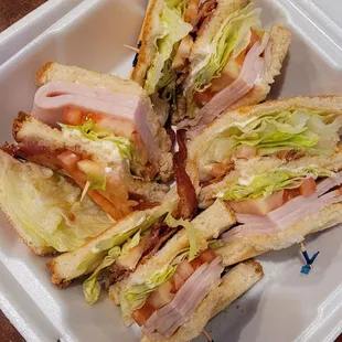 Club Sandwich The reason we came here. So good