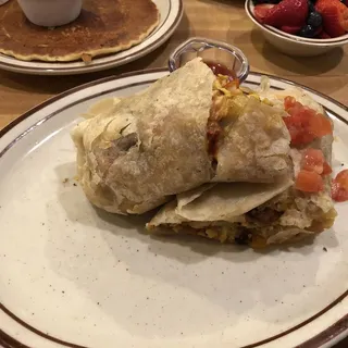 3. Veggie Breakfast Burrito