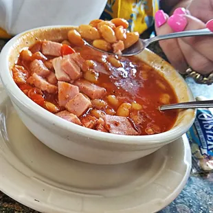 Beans n Ham Soup Delicious