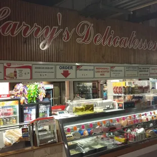 the inside of a store