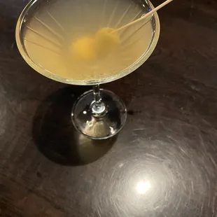 Extra dirty martini.