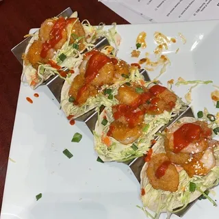 Bang Bang Shrimp Tacos