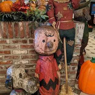 Charlie Brown and Snoopy celebrate harvest season at Harry's