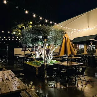 Cool patio area