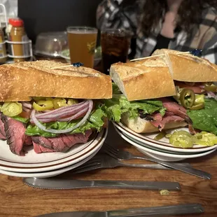 Roast Beef Sandwich &amp; Pastrami