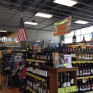 Good liquor selection