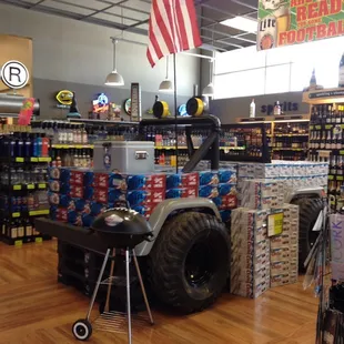 Coots Light Jeep display