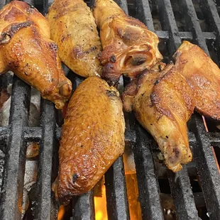 fried chicken, fried chicken wings, bbq chicken, poultry, chicken wings and fried chicken, bbq wings, food, chicken wings, chicken