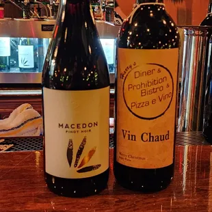 I tried the Macedonian Pinot Noir and the Vin Chaud (mulled wine) and bought a bottle of each to take home!