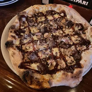 Beef Marsala Pizza