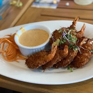 a plate of food