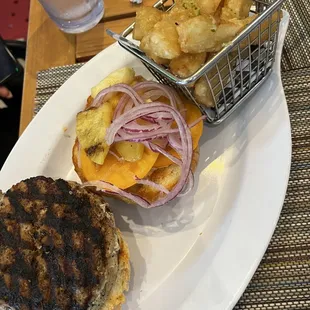 Jerked Turkey Burger