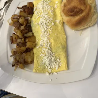 Spitiko Greek Omelet