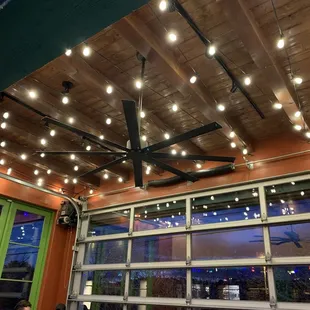 Waiting area. Outside dining available when weather permitting ( Summer)