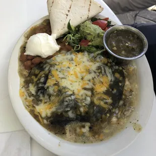 Blue Corn Enchiladas